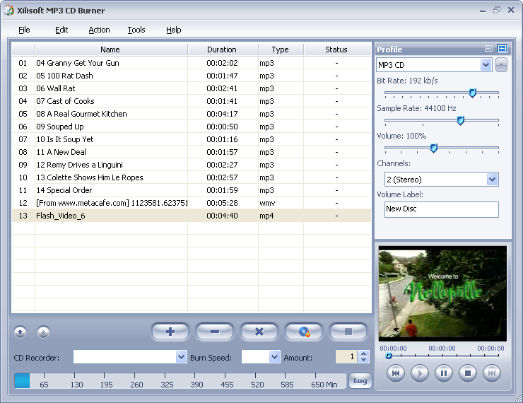 roxio burn mp3 to audio cd software free